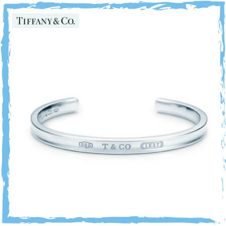 2017新色 Tiffany & Co ティファニー コピー Tiffany 1837 Cuff シルバー